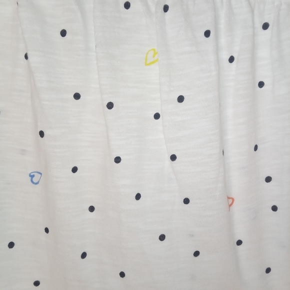 Style & Co Women's Heart Dot print Tiered Tank Top Size Medium NWOT - Picture 5 of 11